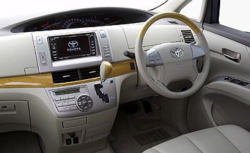 2007 Toyota Tarago V6 people-mover range | GoAuto - Interior shot