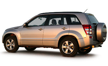 October 2005-August 2008 Suzuki Grand Vitara range Rear shot