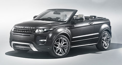 Land Rover 2012 Range Rover Evoque CabrioletRaising the roof: Although presented as a concept, a decision could be made within weeks to put the Evoque convertible into production.