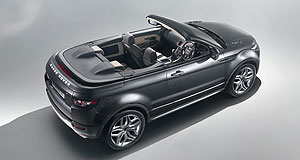 Land Rover 2012 Range Rover Evoque CabrioletRaising the roof: Although presented as a concept, a decision could be made within weeks to put the Evoque convertible into production.