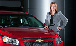 General Motors  GM first: Mary Barra is the company's first ever female global product development chief.