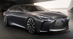 Detroit show: Lexus previews next-gen LS