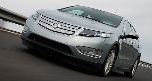 Holden goes public with 2012 Volt