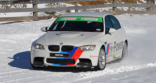 BMW’s X-treme driving course