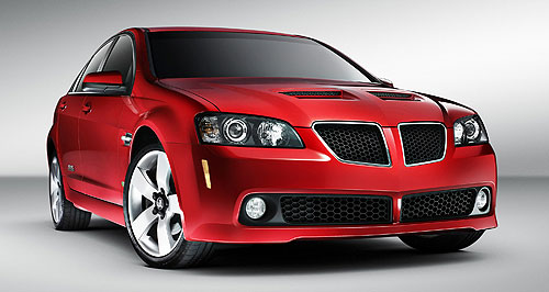 Holden builds a run of Pontiac G8s for Aussie customers