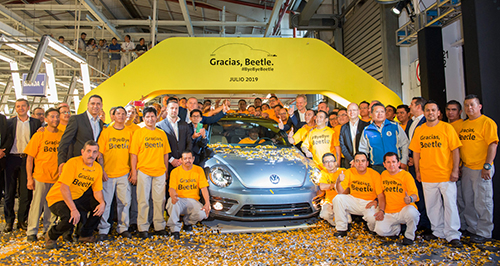 VW Beetle production grinds to a halt – again
