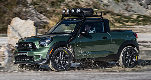 Mini makes one-off Paceman ute