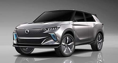 Geneva show: SsangYong outs new Musso, EV concept