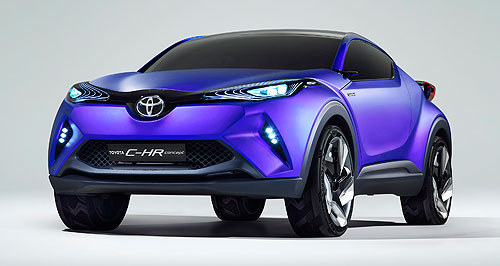 Paris show: Toyota outs radical C-HR crossover
