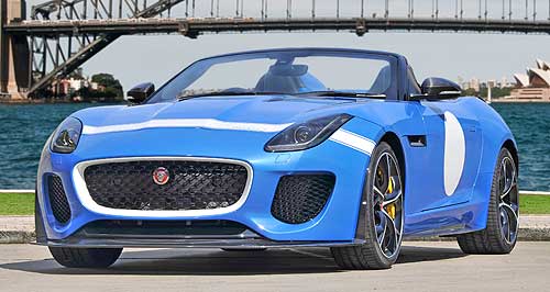 Jaguar’s sold out F-Type Project 7 lands in Oz