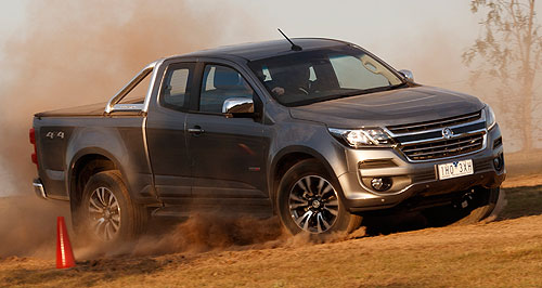 Driven: Holden Colorado chases Ford Ranger