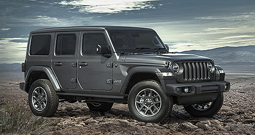 Jeep details 80th Anniversary Special Edition models