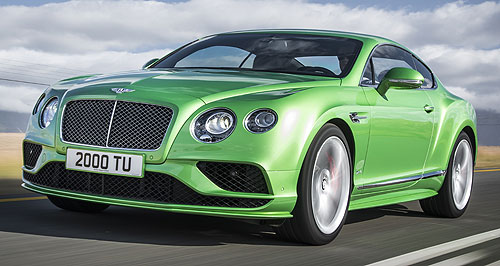 Geneva show: Bentley updates Continental GT
