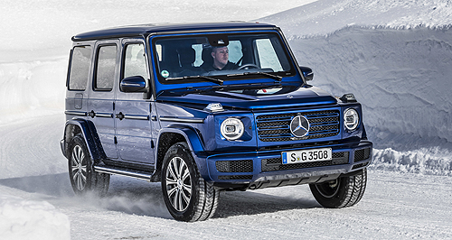 Mercedes G400d muscles up for Oz