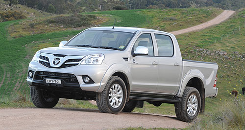 Foton ute recall prompts safety upgrade