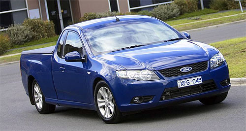 Ford sticks with optional safety pack on Ute