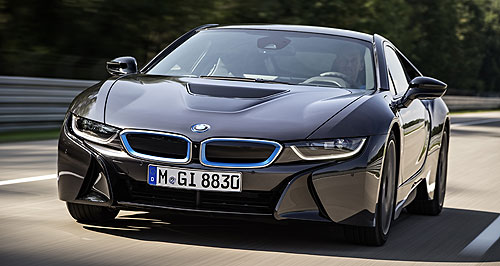 Frankfurt show: BMW flicks switch on production i8