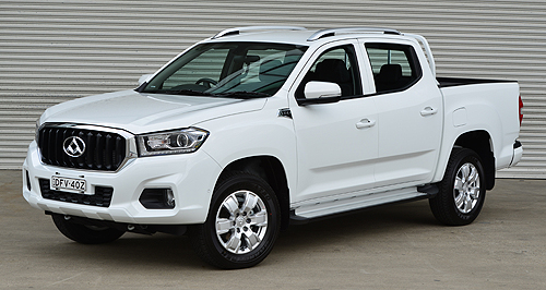 LDV expects five-star safety rating for T60 ute