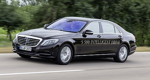 Frankfurt show: Mercedes-Benz teases self-driving car