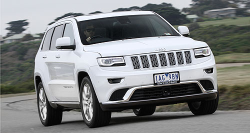 Jeep Grand Cherokee Summit touches down