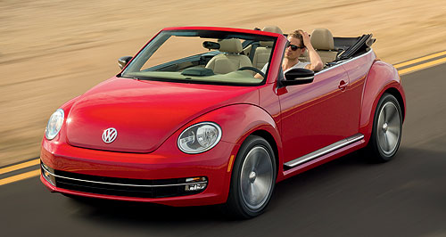 LA show: VW unwraps Beetle convertible