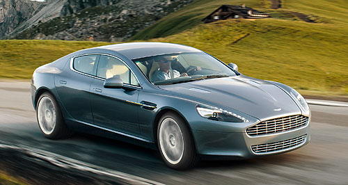 Frankfurt show: Aston rolls out its succulent Rapide