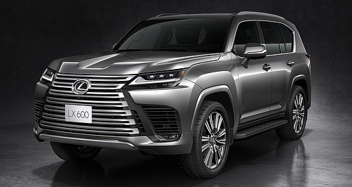 Lexus LX flagship SUV on sale in April