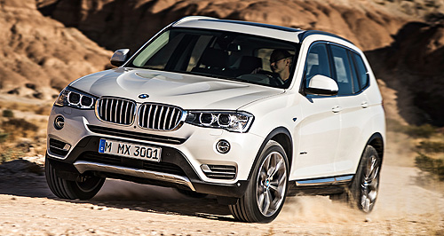 BMW X3 build extends to South Africa