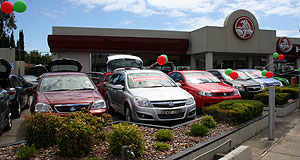 Car sales plunge eases in May