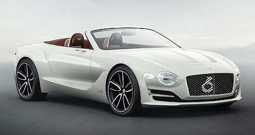 Geneva show: Bentley goes EV with Speed 6e