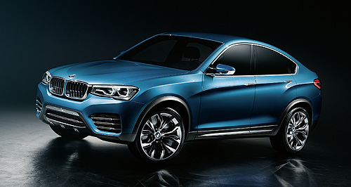Shanghai show: BMW unveils X4 concept