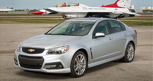 Chevy-badged Commodore arrives in the US