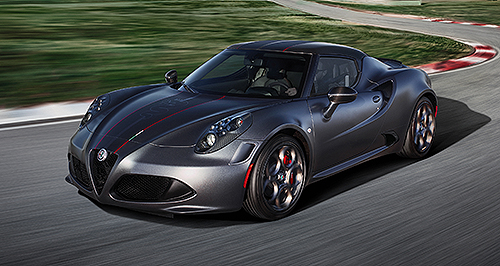 Alfa Romeo crowns 4C range with Competizione LE