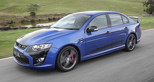 Ford to put the hammer down on FPV GT F