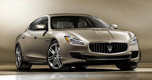 Detroit show: Maserati reveals new Quattroporte