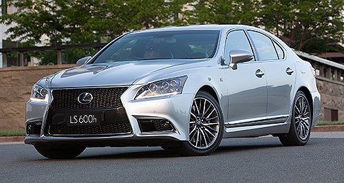 Luxury and safety boost for Lexus GS and LS