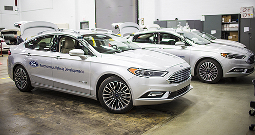 Ford leads autonomous vehicle race: study