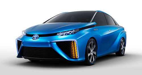 Tokyo show: Toyota looks to future with FCV