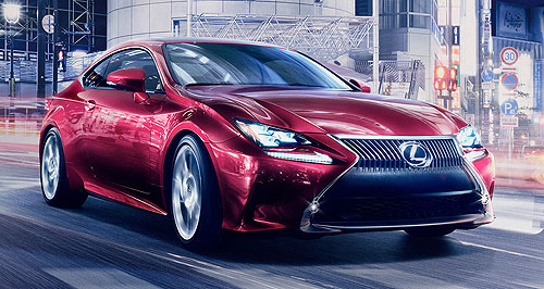 Tokyo show: Lexus RC coupe is go