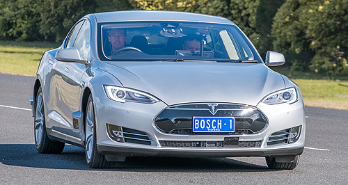 Bosch unveils Australia’s first driverless car