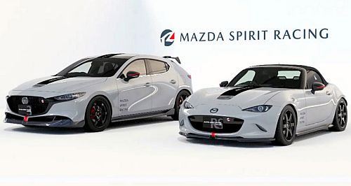 Track-enhanced Mazdas have aesthetic focus