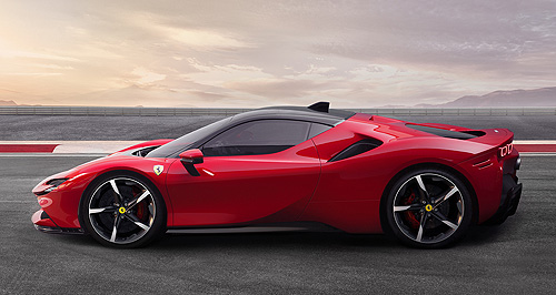 Ferrari’s new supercar due in Q1 2020