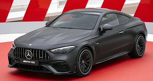 AMG coupe spans C- and E-Class models