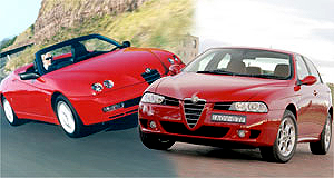 First Oz drive: Alfa 156 leads family look