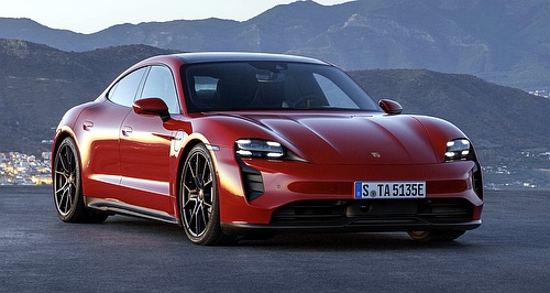 Porsche unveils its first electric GTS