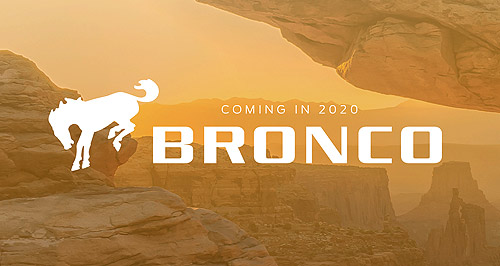 Detroit show: Ford to build Ranger-based Bronco