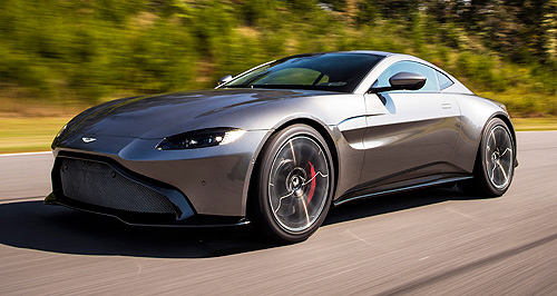 All-new Aston Martin Vantage checks in