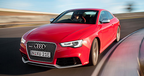 Audi lets rip with revised RS5