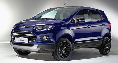 Geneva show: Ford launches EcoSport S