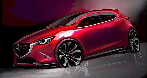 Geneva show: New Mazda2 concept leaked